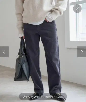 Spick 가먼트 다이 코듀로이 팬츠