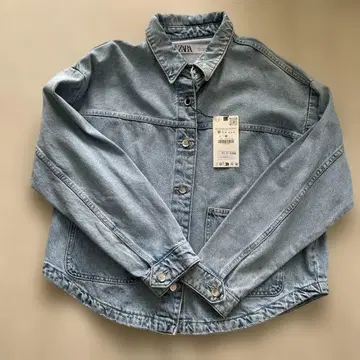ZARA 라이트 블루 데님 자켓 M 사이즈