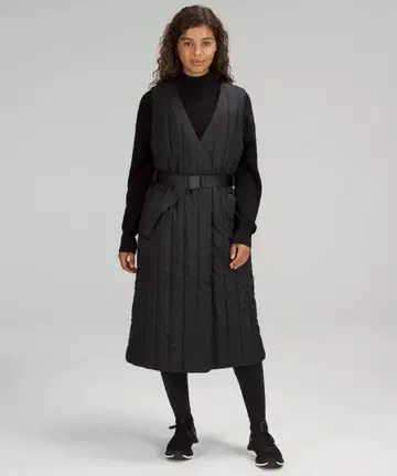 lululemon 룰루레몬 롱 다운 베스트