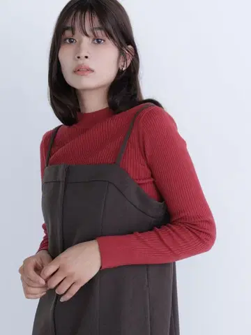 울 블렌드 니트 시리즈 모크넥