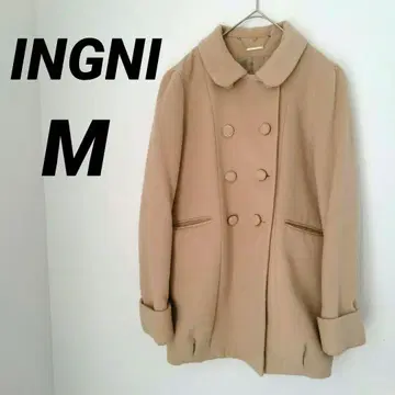 금일 한정 대특가 INGNI [ M ] 베이지 롱 코트 잉그 겨울 여성용