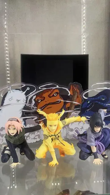 새로운 삼 NARUTO 나루토 질풍전 나루토 사스케 사쿠라 피규어
