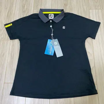 FJ 블랙 피케 셔츠 L 사이즈