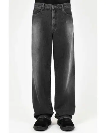 LAD MUSICIAN 12oz DENIM STRAIGHT PANTS