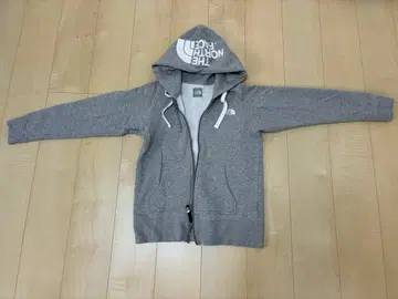 THE NORTH FACE 그레이 후드 부착 후드티 L 사이즈