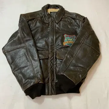 A/W AVIREX A-2 플라이트 자켓 가죽 자켓 XS