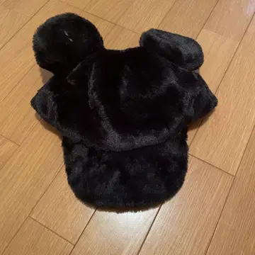 미키마우스 퍼 모자