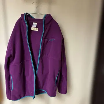 Champion Duffer 플리스 자켓 L 보라색