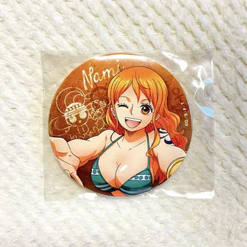 나미 하우텐보스 한정판 캔뱃지 원피스 ONE PIECE