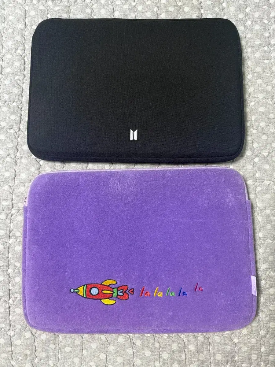 Bangtan official goods laptop pouch