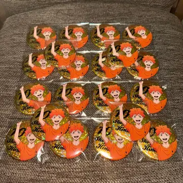 하이큐 애니메이션 카드 홀로그램 캔뱃지 종이비행기 히나타 쇼요 20개
