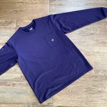 THE NORTH FACE 퍼플 긴팔 티셔츠 M