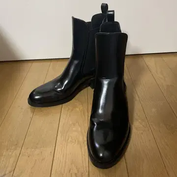 ZARA 사이드 고어 부츠 블랙 40 사이즈