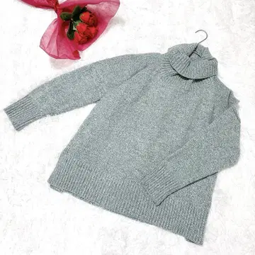 비밍 바이 빔즈 [ F ] 터틀넥 두꺼운 원단 니트 울 혼방 스웨터 민트