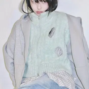 igi CHEESE FEATHER DRIVERS KNIT