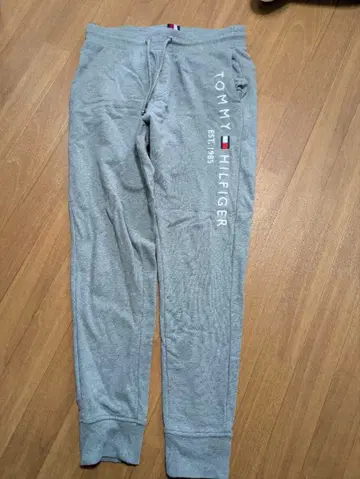 TOMMY HILFIGER 그레이 스웨트 팬츠 M