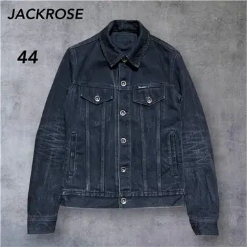Luv maison JACKROSE 블랙 데님 자켓 44 오니히게