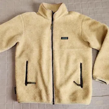 AIGLE 플리스 자켓 S 사이즈 크림