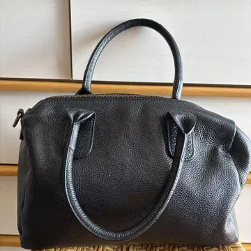 페레테리아 베네타 보스턴 백 천연 가죽 토트백