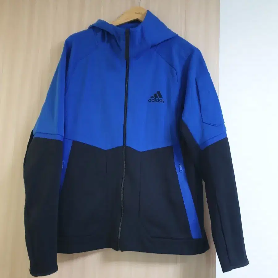 Adidas hooded zip-up