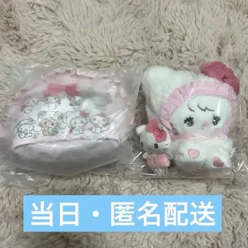 산리오 mikko 마스코트 홀더 무스 키티 파우치