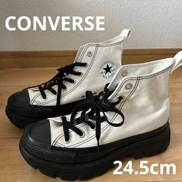 새상품급 CONVERSE 컨버스 하이컷 통굽 스니커즈 트렉 웨이브