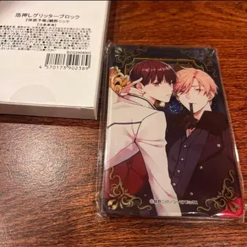 최저가 마지막 1개 체감 예보 금박 글리터 블록 타이노 닛케 아크릴 블록