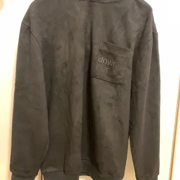 ZARA dnwr. 블랙 스웨이드 후드티