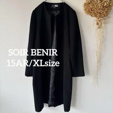 [ SOIRBENIR ] 15AR 여성용 포멀 노카라 블랙