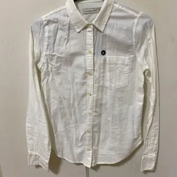[ Abercrombie & Fitch ] 화이트 긴팔 셔츠 XS
