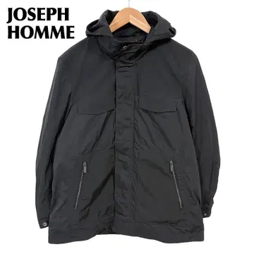 새상품급 JOSEPH HOMME 다운 라이너 부착 나일론 자켓 46 블랙