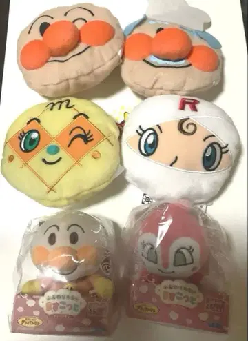 호빵맨 포근포근 컬러 마스코트