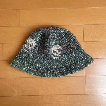 Y.A.R.N. 버킷햇 니트 모자 스컬