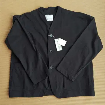 내추럴 랜드리 클래식도 충만 천축 러프 자켓 블랙 size 2