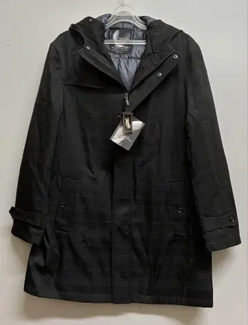 택 포함 미사용품 후드 부착 코트 3L 사이즈 라이너 다운 90%