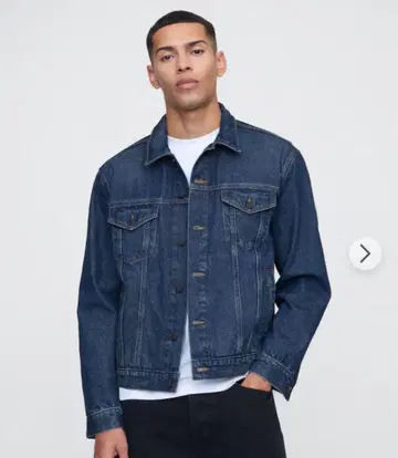 GAP 아이콘 데님 자켓 남성용 남녀 공용