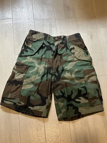실물 M65 카고 숏팬츠