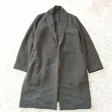 sov. 소브 숄카라 롱 코트 38 아우터 스트레치 일본제
