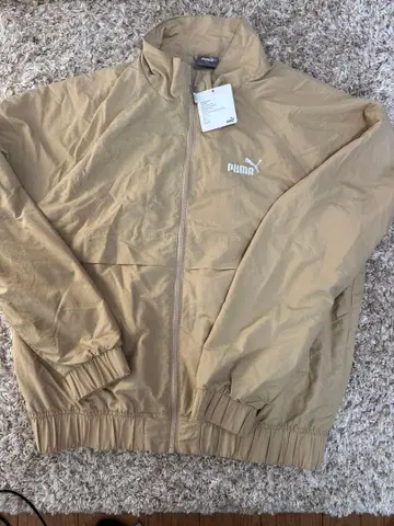 PUMA 베이지 나일론 자켓 푸마 새상품