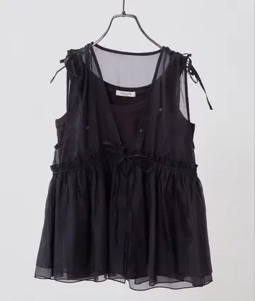 [택 포함 새상품] FREAK'S STORE 샤이니 오간자 베스트