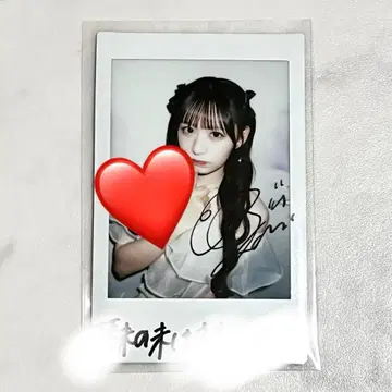 CANDY TUNE 타치바나 코토미 사인 폴라로이드 사복
