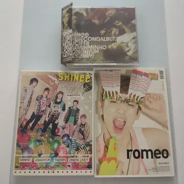 SHINee 앨범 3종 세트 LUCIFER + Replay + romeo