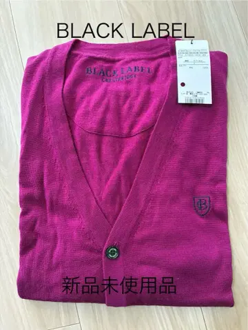 BLACK LABEL 가디건 미사용품