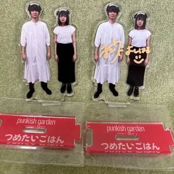 네모필라 블루 안스리움 레드 아크릴 스탠드 마세키 차가운 밥