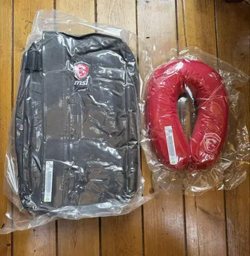 MSI 백팩 넥 필로우 세트