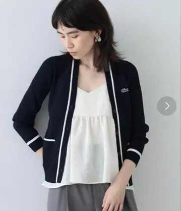 Lacoste 여성용 가디건