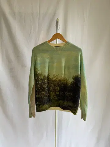BOTT Apple Printed Knit Sweater