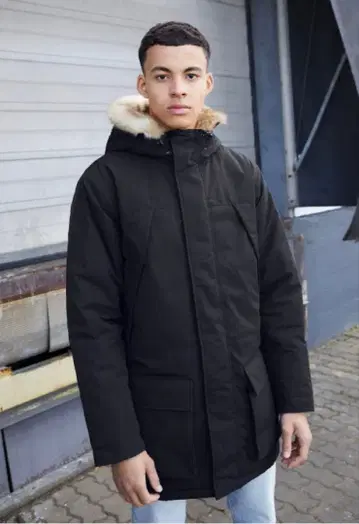 levis 퍼 롱 다운 자켓