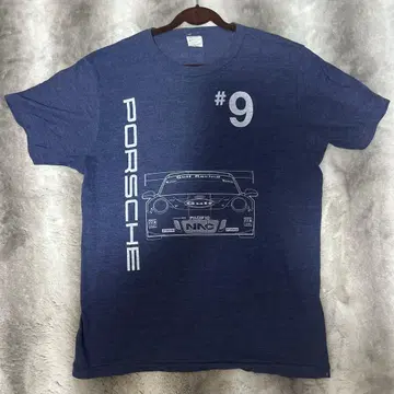 포르쉐 Gulf Racing #9 티셔츠 네이비