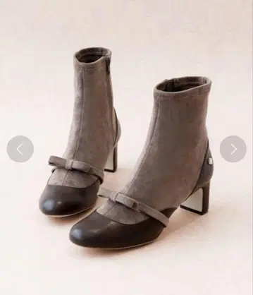 토카 부츠 TINY RIBBON STRECH BOOTS